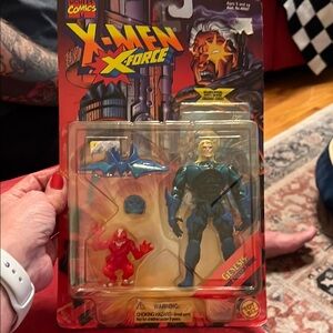 Marvel X-Men X-Force Genesis Action Figure - Blue and Red